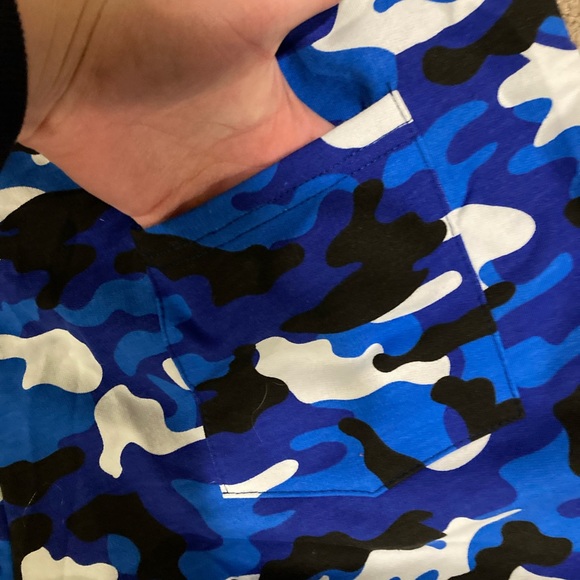 🌟2/$20 NWT Men’s Galaxy by Harvic blue Camo shorts - Picture 9 of 11